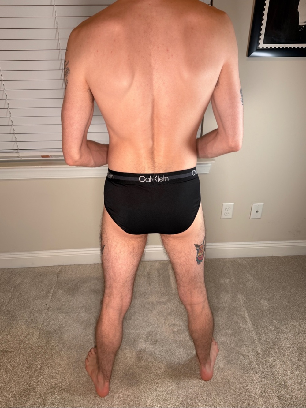 Calvin Klein Men's Black Classic Briefs Large - Picture 3 of 3